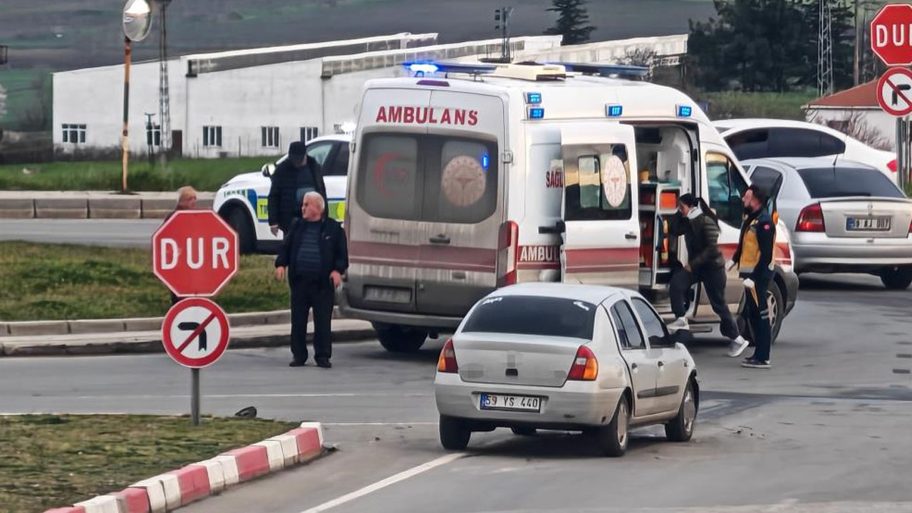 Tekirdağ’da trafik kazası: 2'si çocuk 5 yaralı