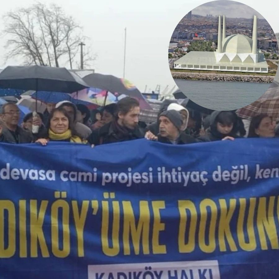 Vatandaş istiyor devlet yapıyor, derdiniz ne? Kadıköy’de cami talebine karşı bir grup CHP'li tepki gösterdi