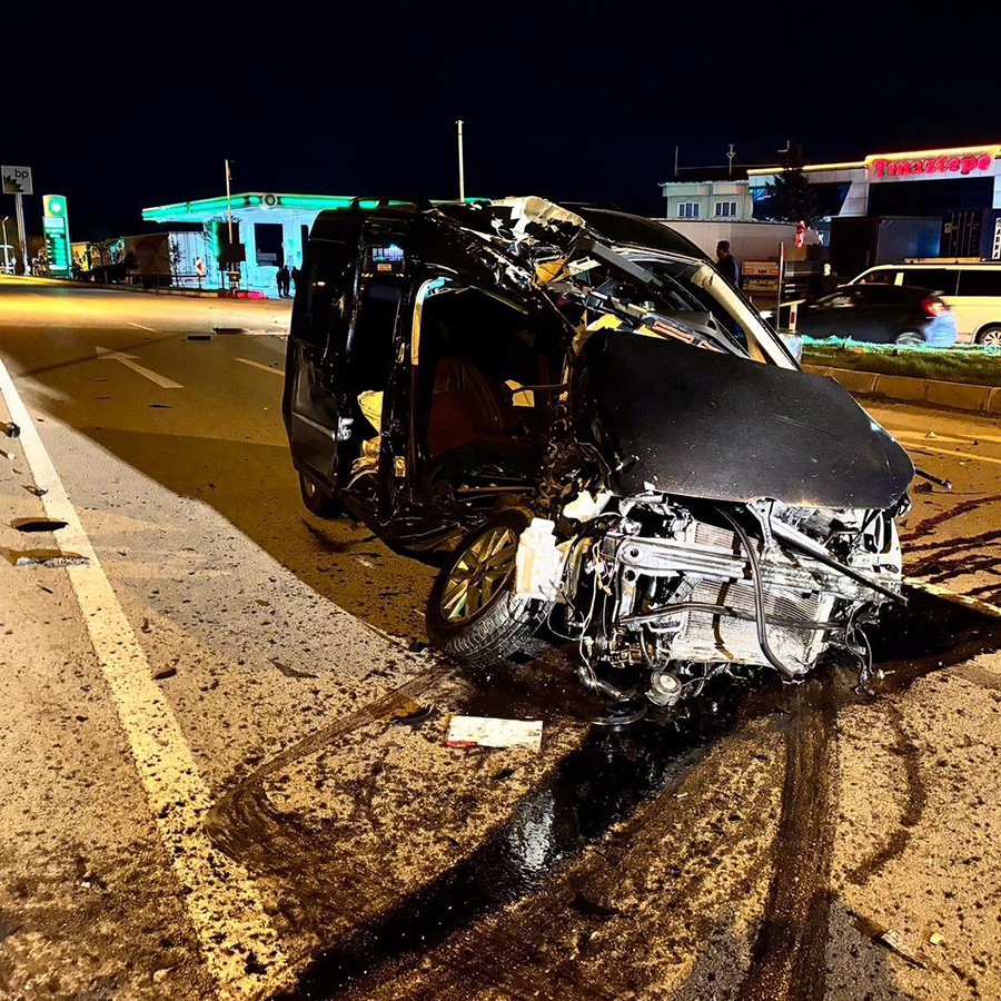 Afyonkarahisar'da trafik kazası: 1 ölü, 1 yaralı