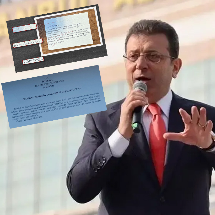 Mahkemenin el koyduğu o kâğıt! İmamoğlu’nun kadın Cumhurbaşkanı çıkışı sonrası gizemli not!