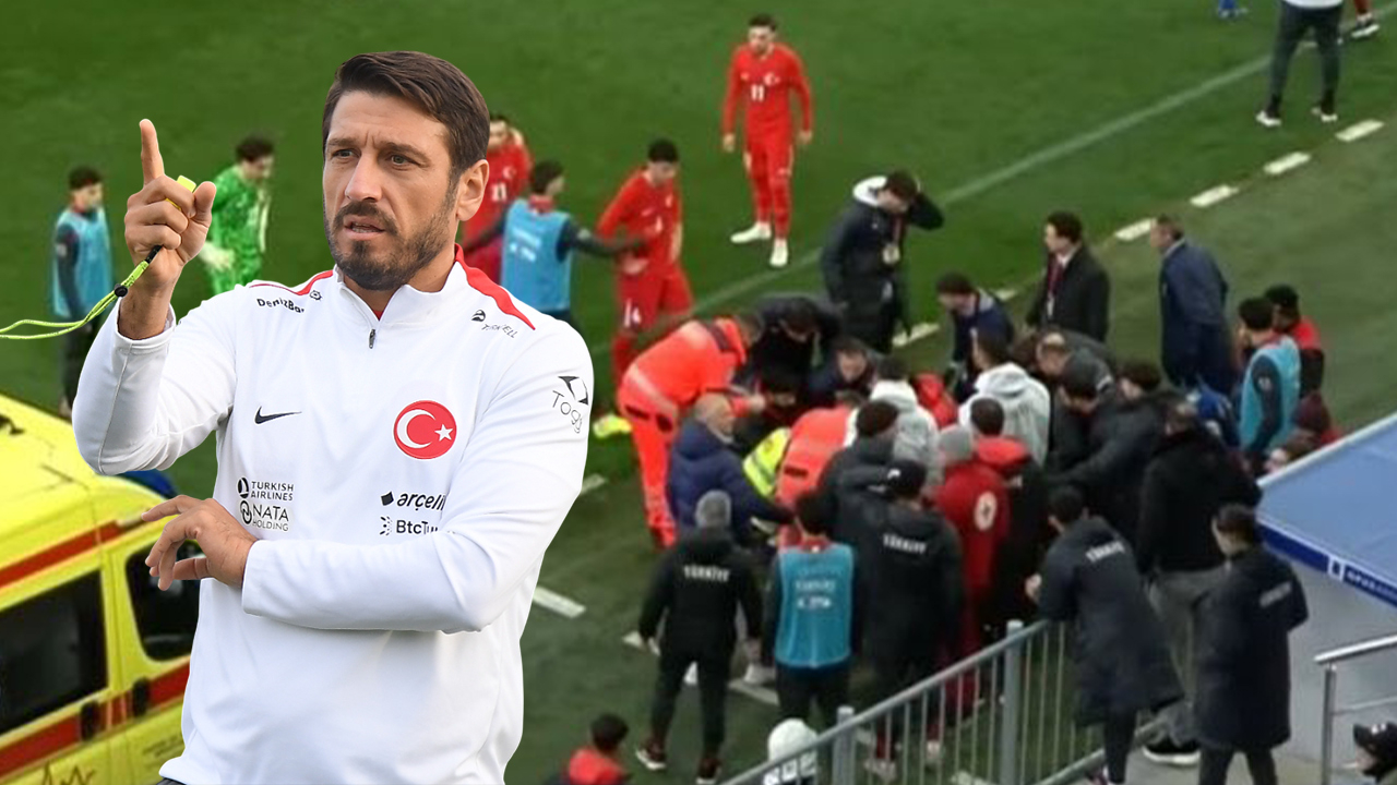 Yere yığılan Egemen Korkmaz hastaneye kaldırıldı