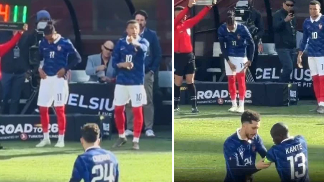 Mbappe kaptanlık pazubandını Kante'den alıp kendisine getirilmesini istedi