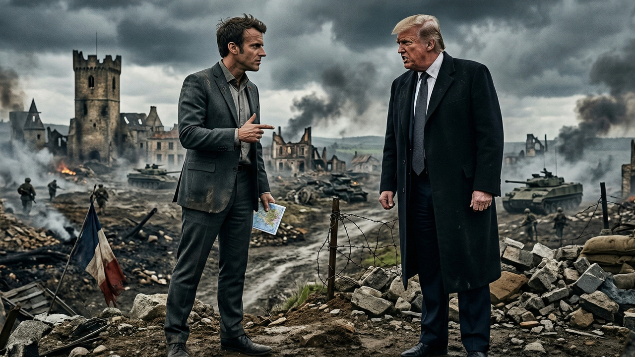 Fransa Cumhurbaşkanı Macron'dan ABD Başkanı Trump'a savaş ilanı mı? "Önce adabı öğrensin"