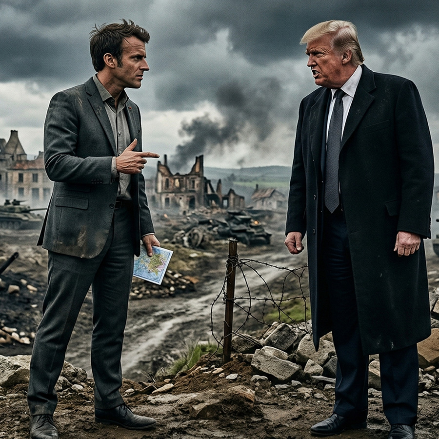 Fransa Cumhurbaşkanı Macron'dan ABD Başkanı Trump'a savaş ilanı mı? "Önce adabı öğrensin"