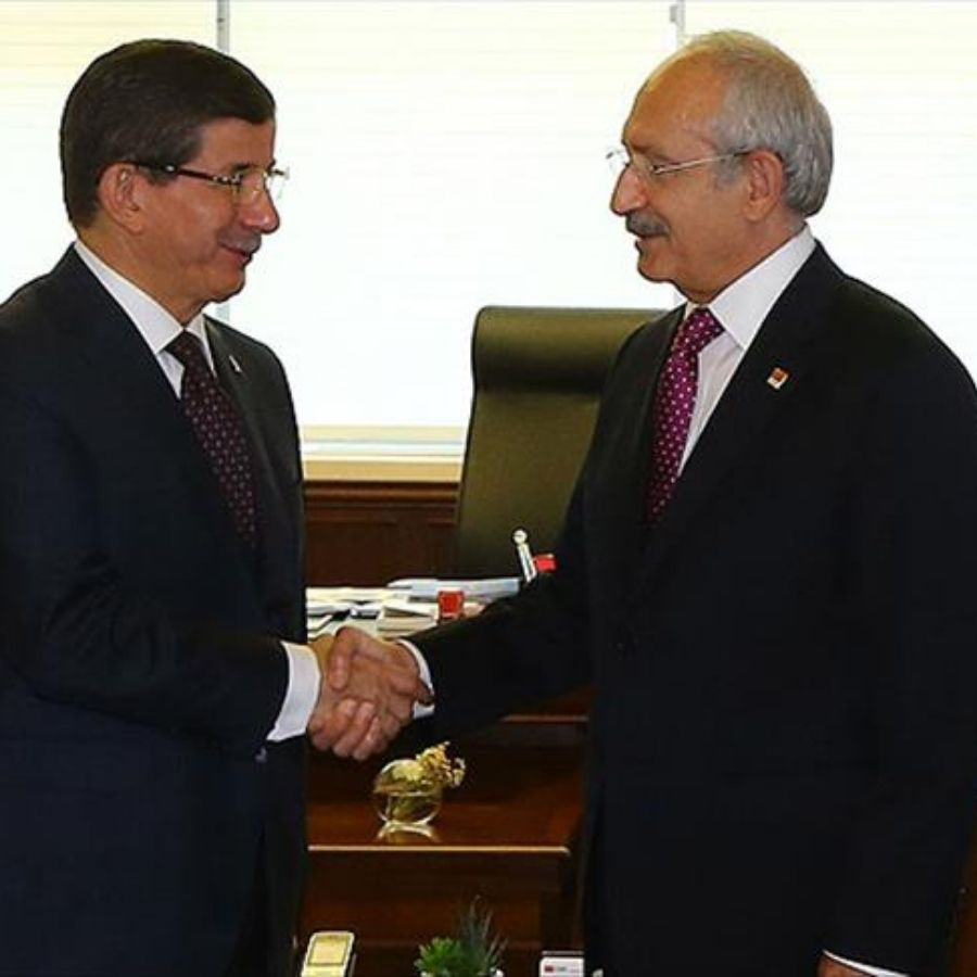 Ahmet Davutoğlu da CHP'ye sırtını döndü: "BEN BU CHP İLE İTTİFAK YAPMADIM"