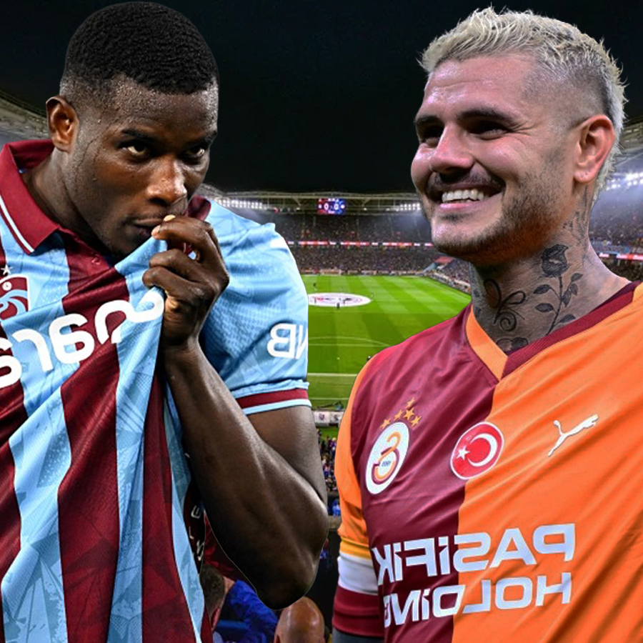 Trabzonspor - Galatasaray derbisinde ilk 11'ler belli oldu! Fatih Tekke ve Okan Buruk arasında taht oyunları: Paul Onuachu mu, Mauro Icardi mi?