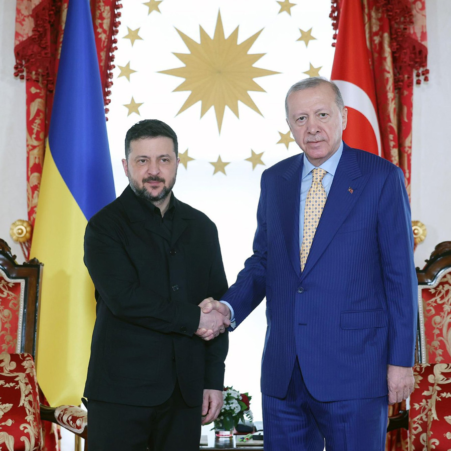 Ukrayna Devlet Başkanı Zelenski Türkiye'ye geldi: Cumhurbaşkanı Erdoğan ile görüştü