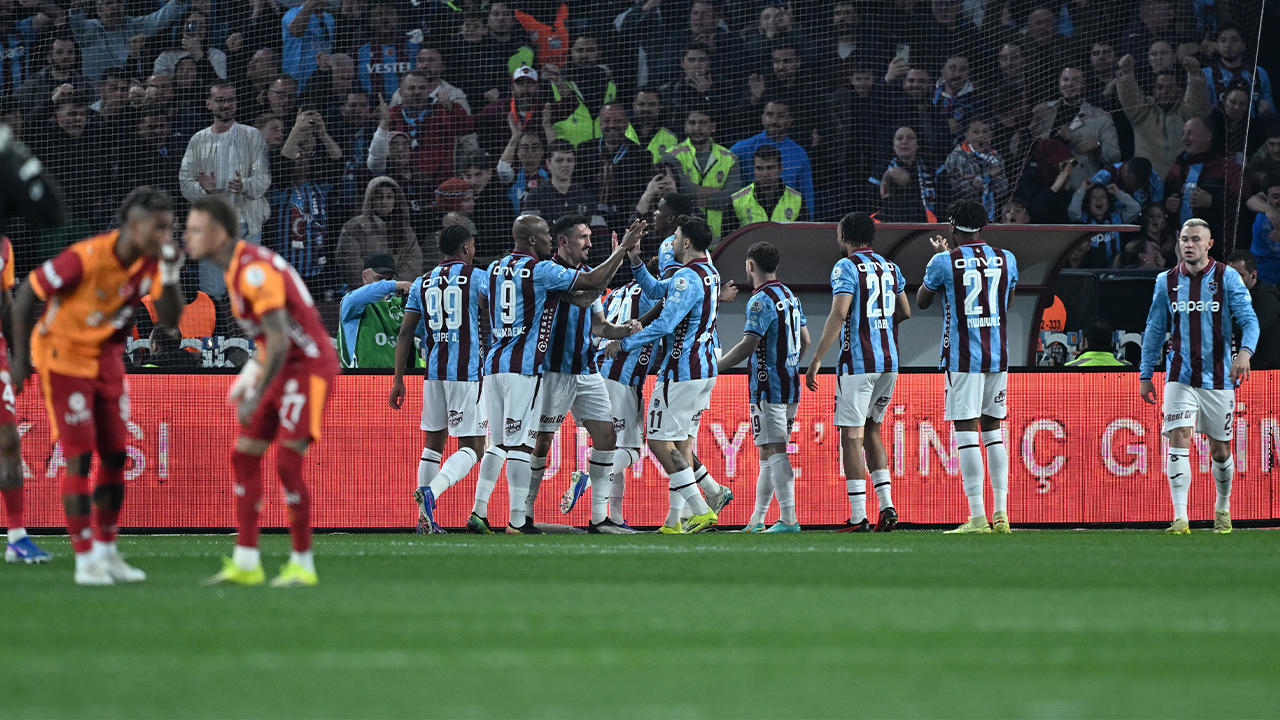 Trabzonspor sahasında Galatasaray'ı yendi