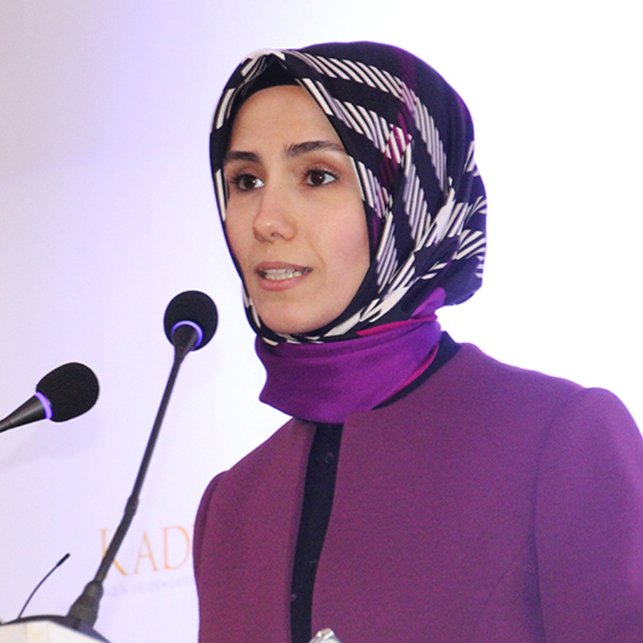 KADEM Vakfı Mütevelli Heyet Başkanı Sümeyye Erdoğan Bayraktar: Kadınların potansiyelini görmezden gelmek Yaratıcı'ya hürmetsizliktir