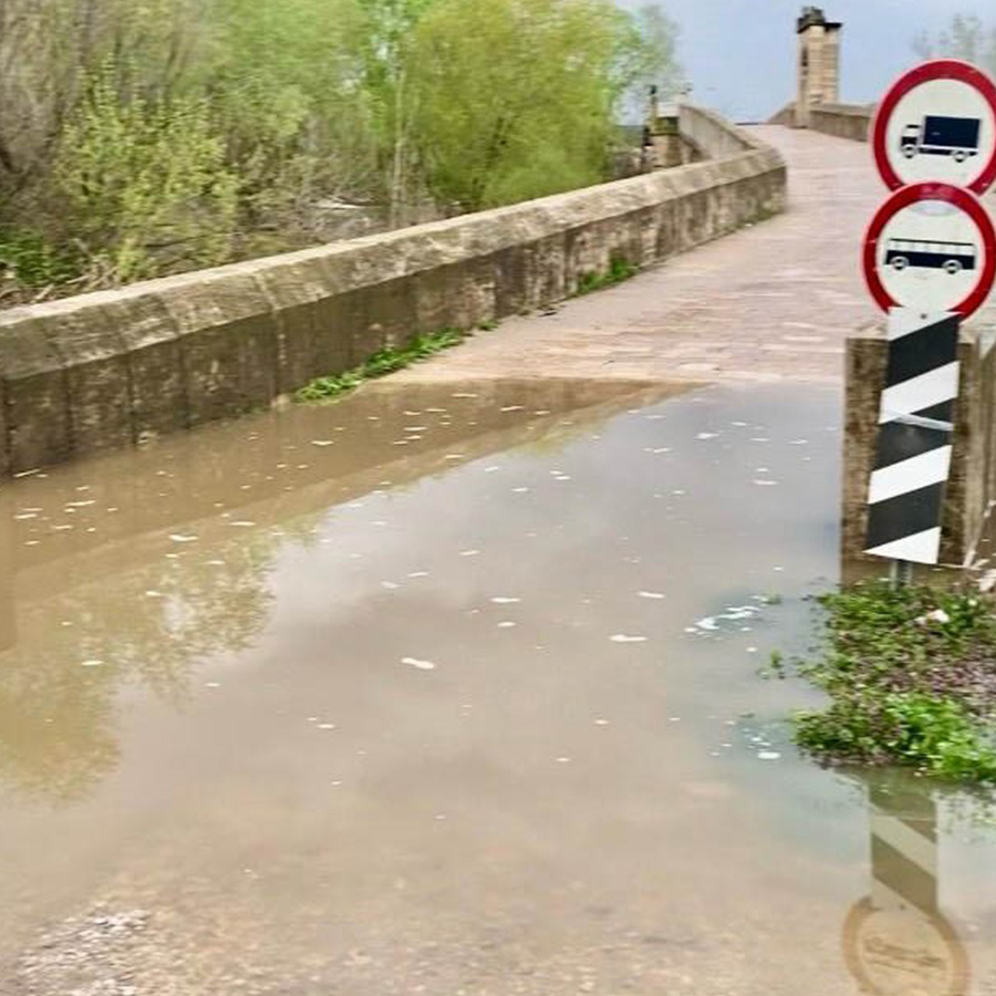 Bir Edirne klasiği: Tunca Nehri taştı, köprü trafiğe kapandı