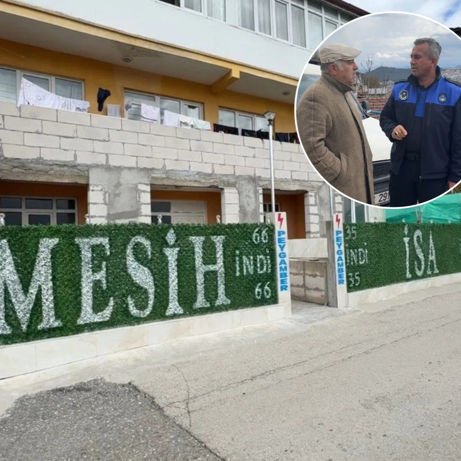Kendini Mesih ilan etti, evine yazdığı yazılar ekipleri harekete geçirdi! Yer: Karabük!