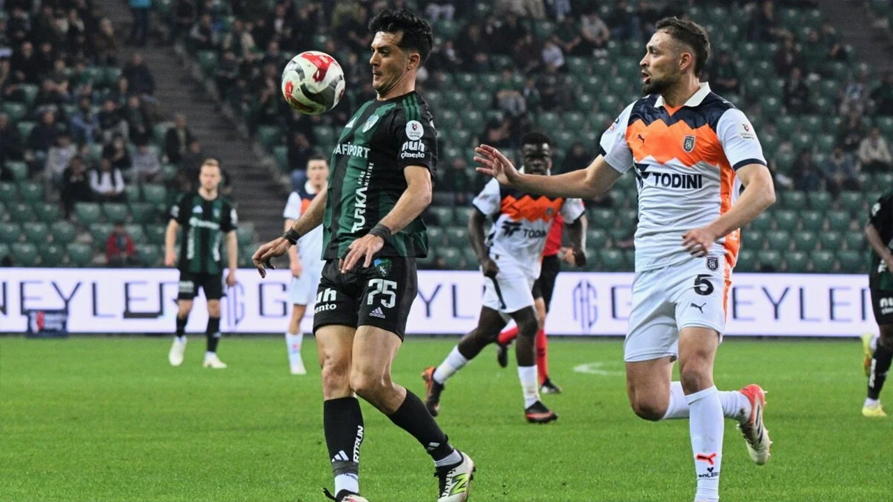 Kocaelispor-Başakşehir maçında gol sesi çıkmadı