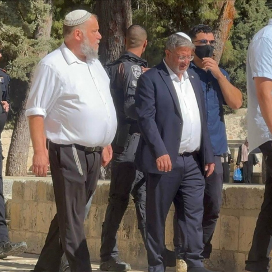 Ben-Gvir yine sahnede... Mescid-i Aksa'da provokasyonun adı: Bakan baskını!