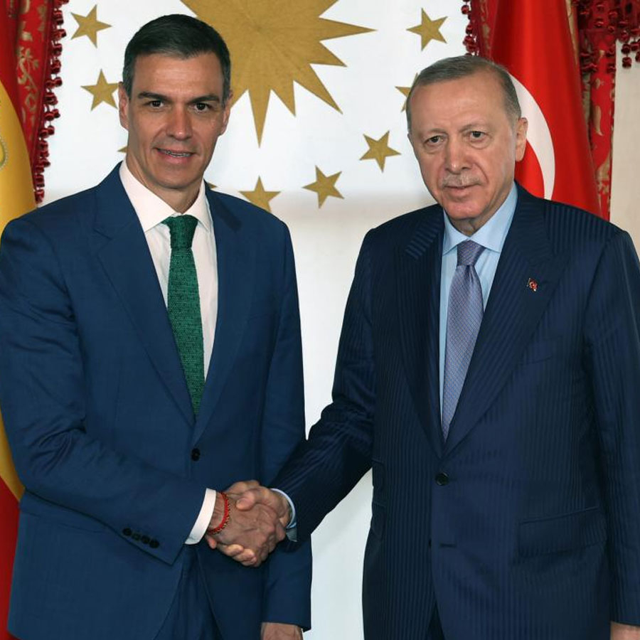 Cumhurbaşkanı Erdoğan, İspanya Başbakanı Sanchez ile görüştü