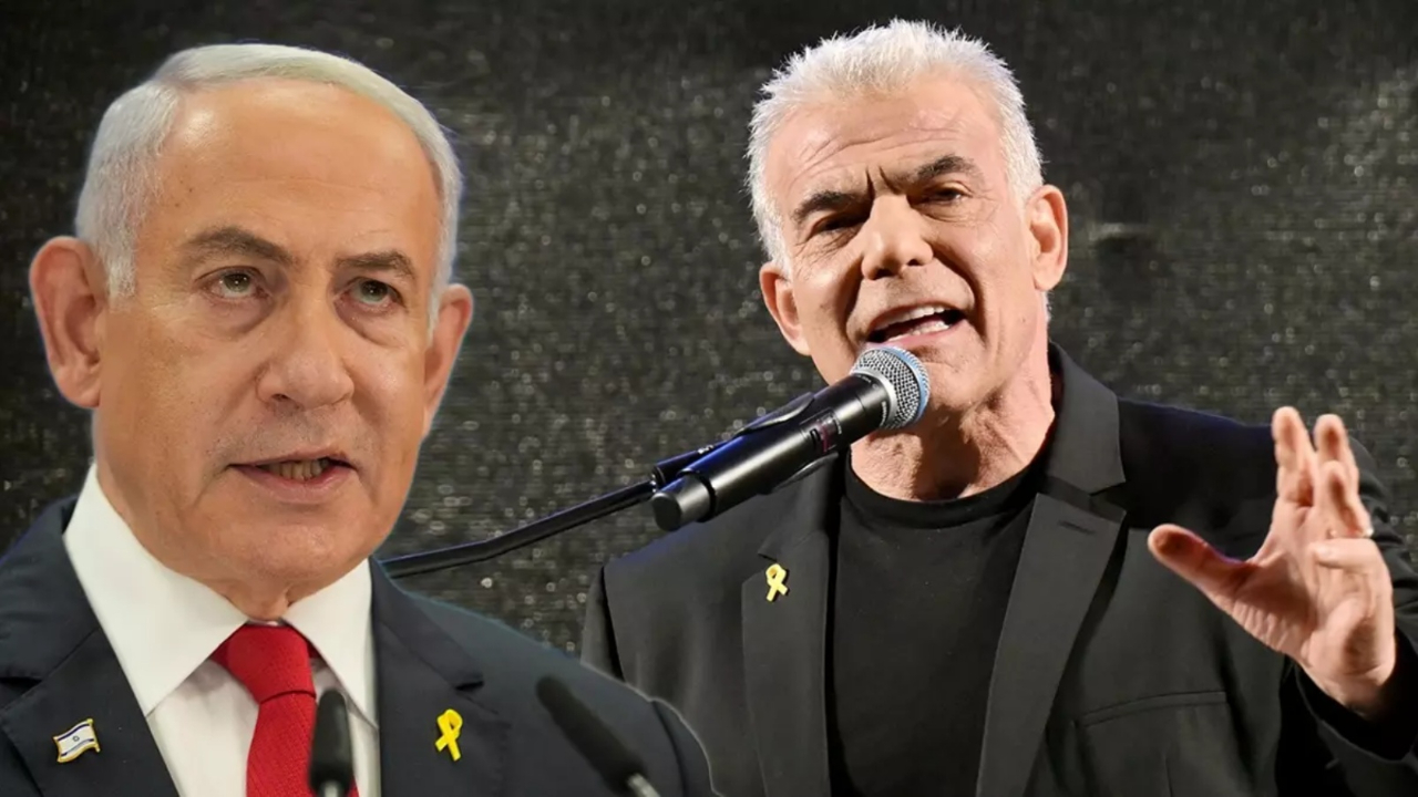 Ateşkes sonrası İsrail muhalefeti ayakta! Yair Lapid, Netanyahu'ya ateş püskürdü: Tarihte eşi benzeri görülmemiş bir siyasi felaket!