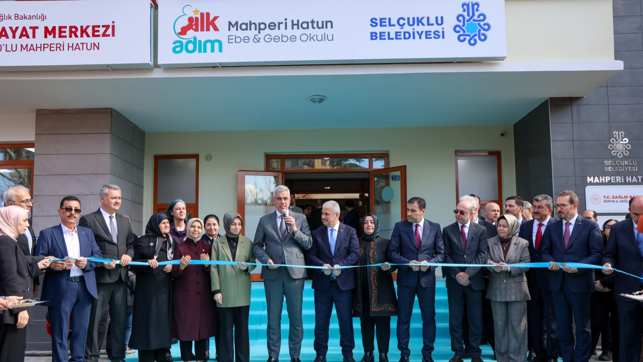 Konya Selçuklu Belediyesi'nden Dünya Sağlık Günü’nde anlamlı iki açılış! Ebe Gebe Okulu ve Toplum Ruh Sağlığı Merkezi hizmete açıldı