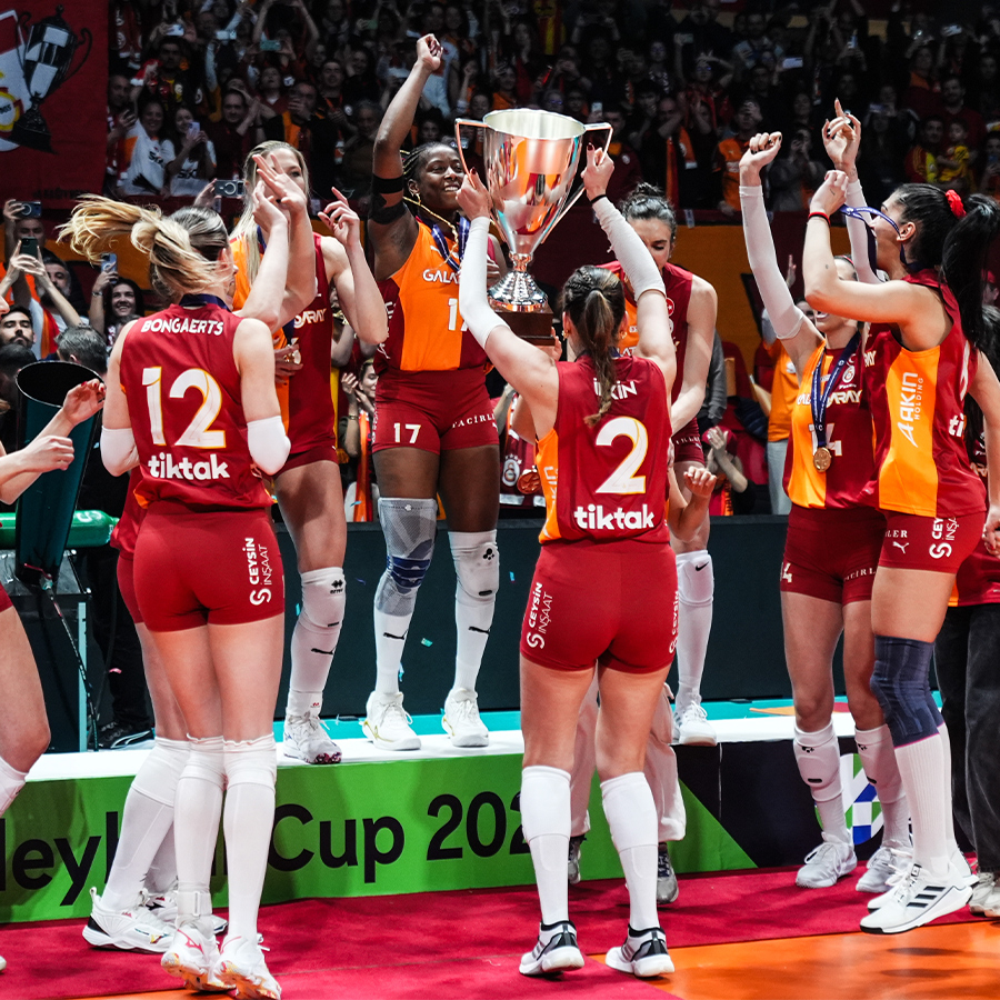 Galatasaray voleybolda Avrupa şampiyonu oldu