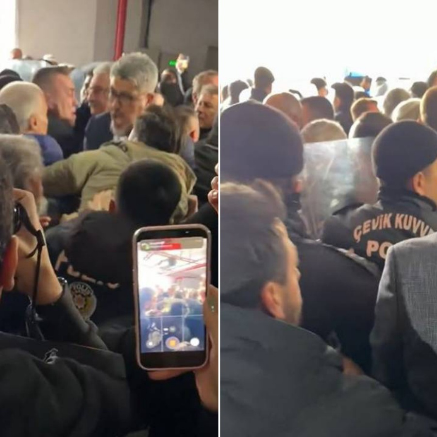 Sandıktan kaçtılar, sokakta kaos çıkardılar! Bursa Büyükşehir Belediyesi önünde arbede: Kazanamayacağını anlayan CHP aday çıkarmadı