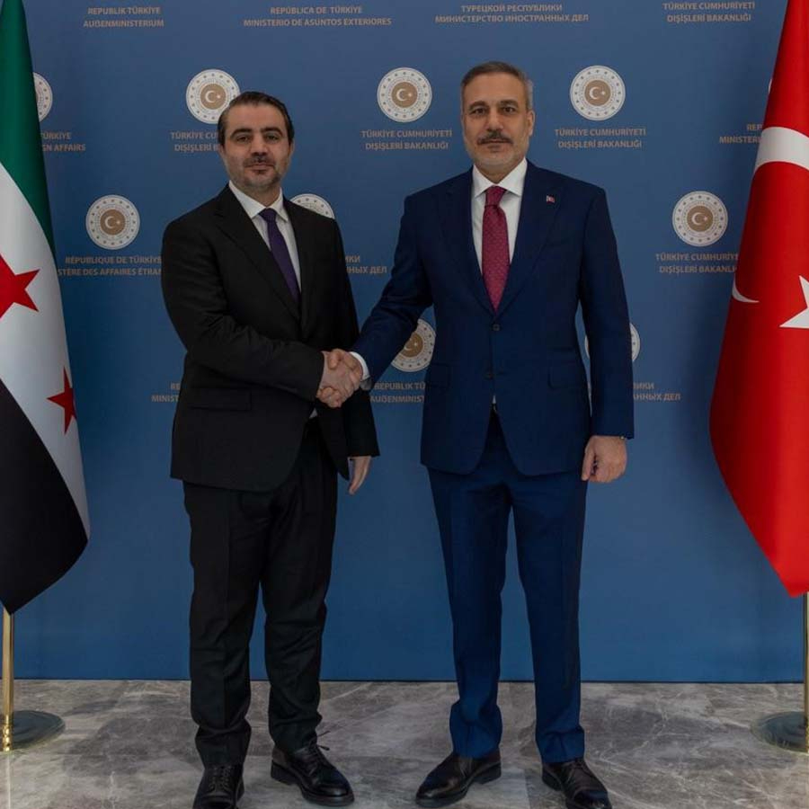 Suriyeli mevkidaşıyla görüşen Dışişleri Bakanı Hakan Fidan'dan kalıcı barış vurgusu: "İsrail yayılmacılığı sona ermedikçe istikrar olmaz"