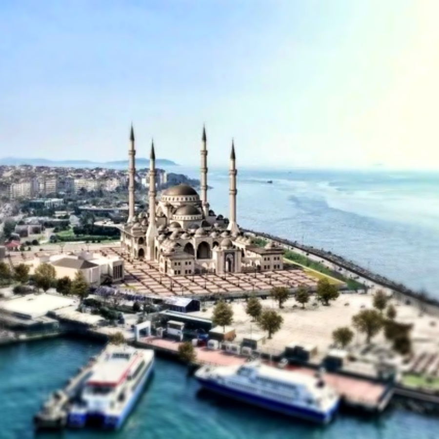 Kadıköy'ün yeni sembolü: Rıhtım Camii'nde Mayıs'ta temel atılıyor! 20 bin kişilik camii için geri sayım...