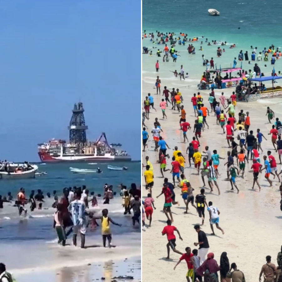 Çağrı Bey geldi, Somali bayram yerine döndü! Halk coşkuyla karşıladı...