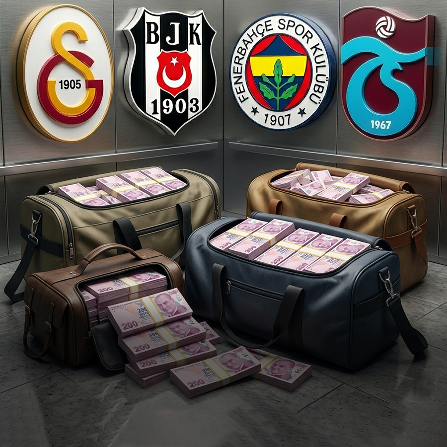 Süper Lig'de İlk 6'ya verilecek sıralama parası belli oldu
