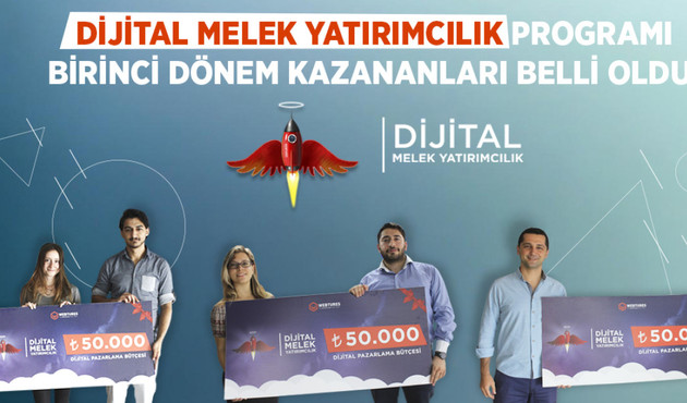Dijital melek yatırımcılık  kazananları açıklandı.