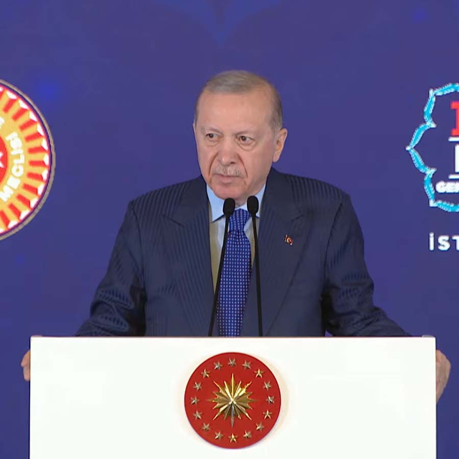 İstanbul'da 152. Parlamentolar Arası Birlik (PAB) Genel Kurulu... Cumhurbaşkanı Recep Tayyip Erdoğan’dan uluslararası sistem eleştirisi: "Diplomasinin yerini silah ve füzelerin aldığı ortamda kimse güvende değil&qu