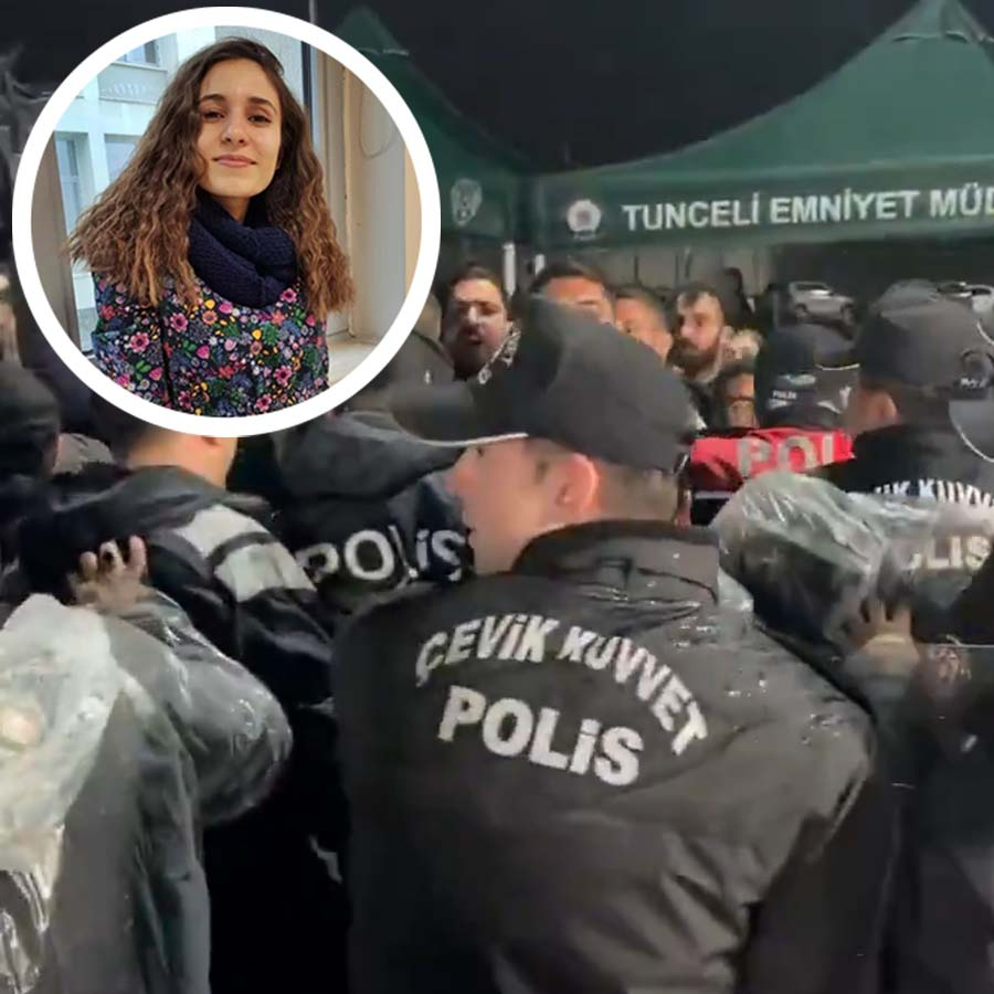 Tunceli'de vatandaş ayaklandı! Tuncay Sonel'in oğlu ile koruması adliyeye getirilirken olay
