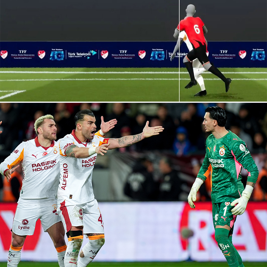 Trio ekibi, Galatasaray maçındaki pozisyonları tek tek yorumladı