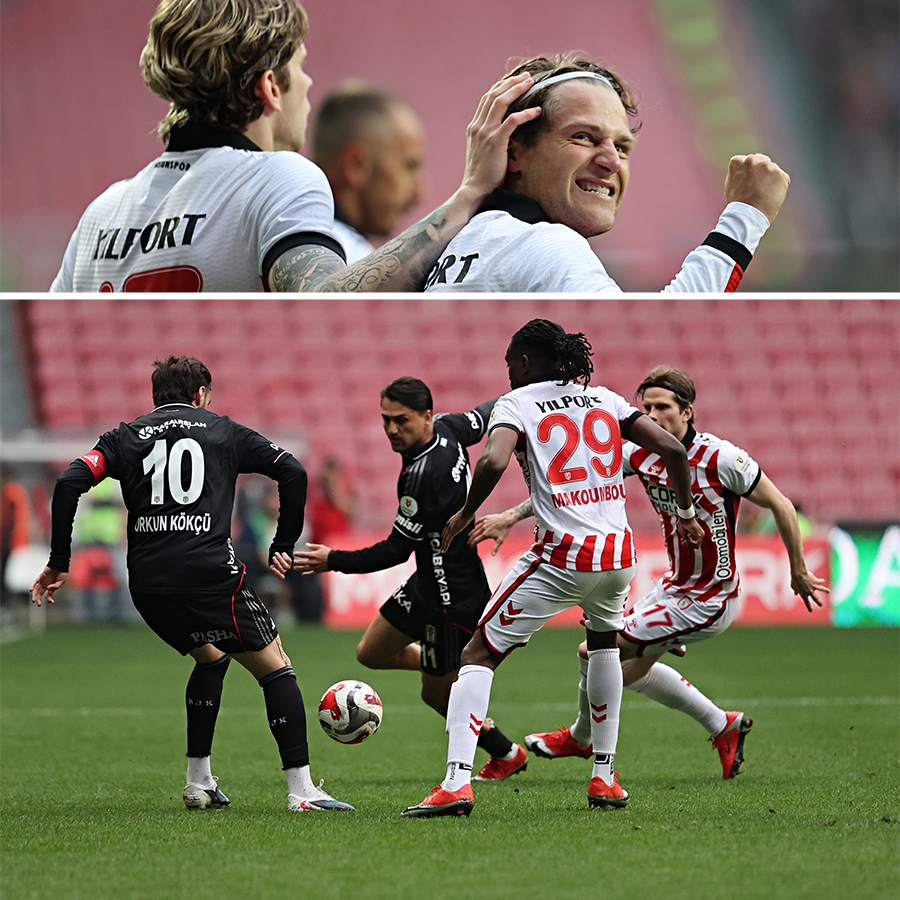 Beşiktaş deplasmanda Samsunspor'a yenildi