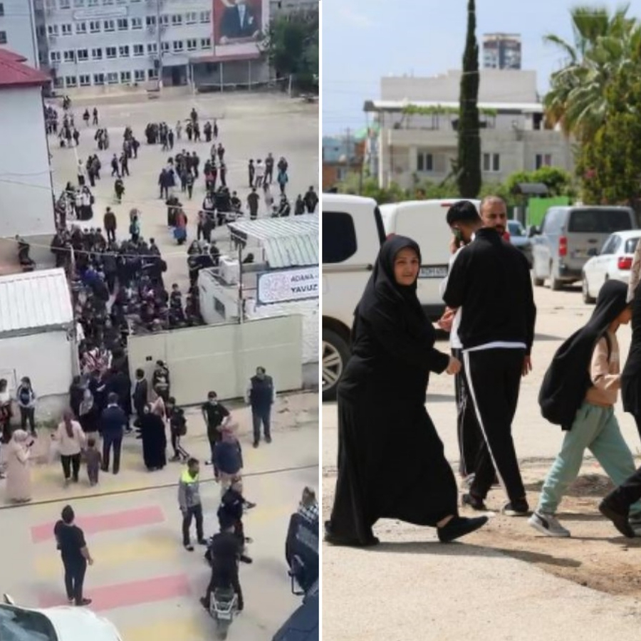 Adana'da okul çevresinde silah sesleri: Öğrenciler ve veliler panikle sokağa döküldü!