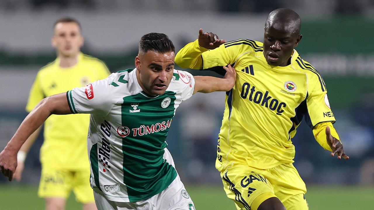 Konyaspor'a yenilen Fenerbahçe Türkiye Kupası'na veda etti