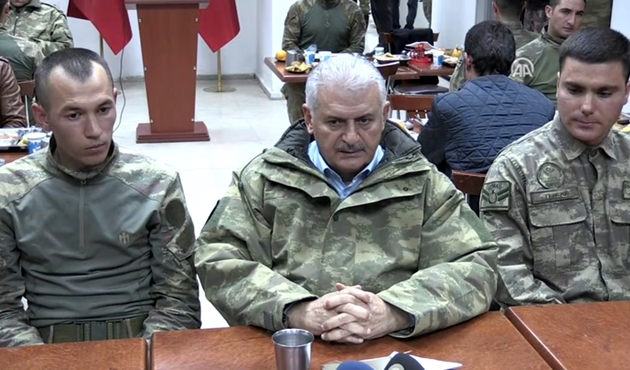 Başbakan Binali Yıldırım sıfır noktasında...