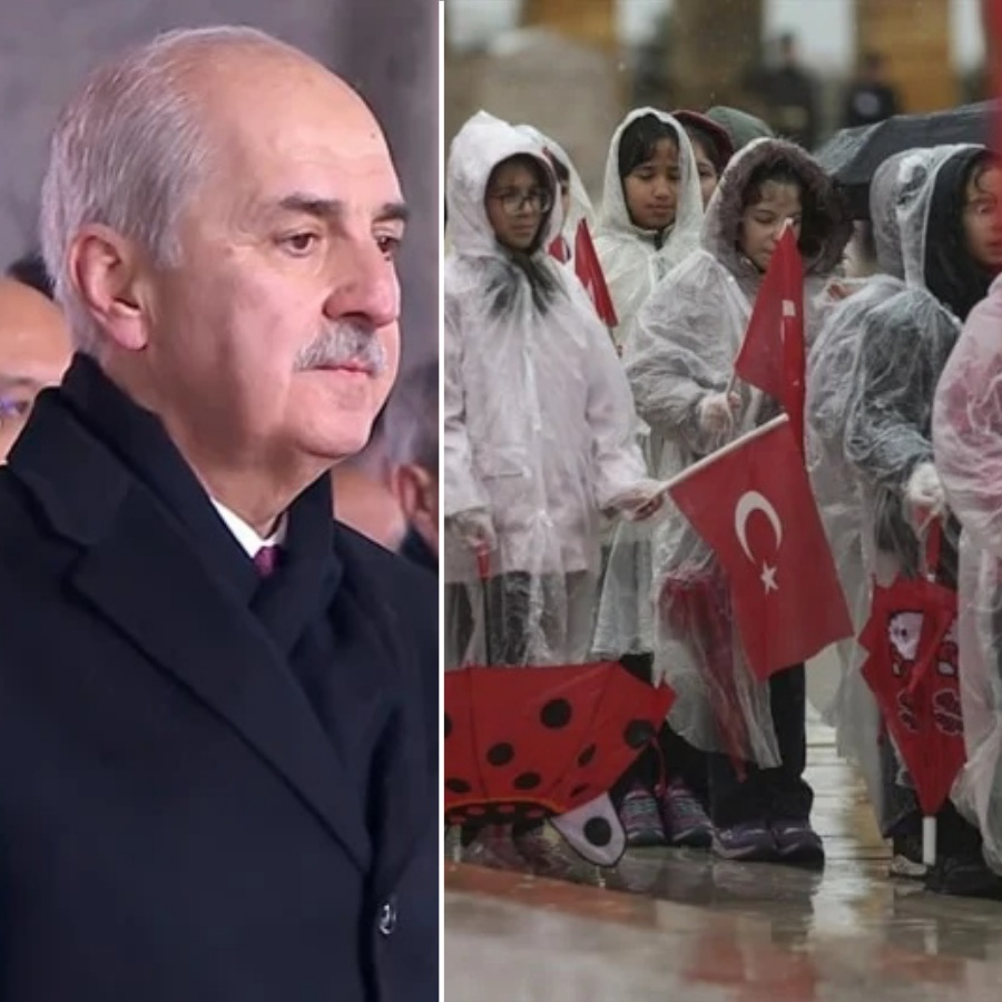 TBMM 106 yaşında! Devlet Erkanı Ata'nın huzurunda... "Çocukları korumak medeniyet meselesidir!"