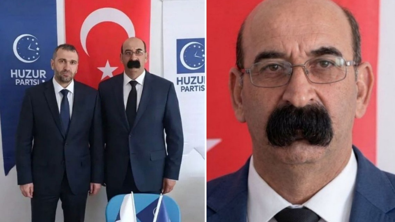 Herkes bu bıyığı konuşuyor: Huzur Partisi İlçe Başkanı Orhan Avcı dünya basınında gündem oldu!