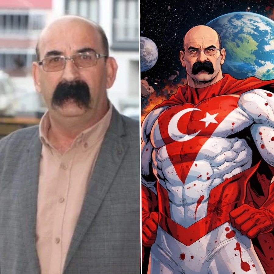 Bıyıklarıyla dünyanın gündemine oturan İlçe Başkanı Orhan Avcı konuştu! "Sadece bana yakıştığı için uzattım"