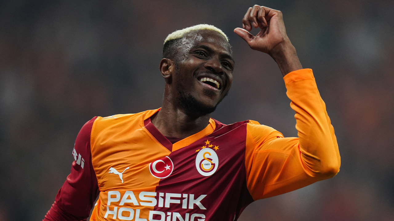 Galatasaray'da Victor Osimhen sevinci! İstanbul'a geldi