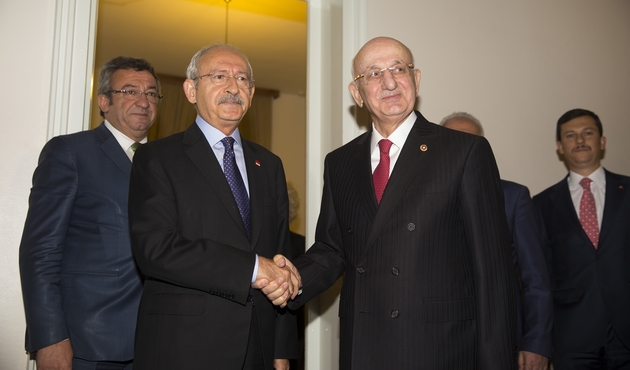 Meclis Başkanı İsmail Kahraman'dan Kılıçdaroğlu'na ziyaret...