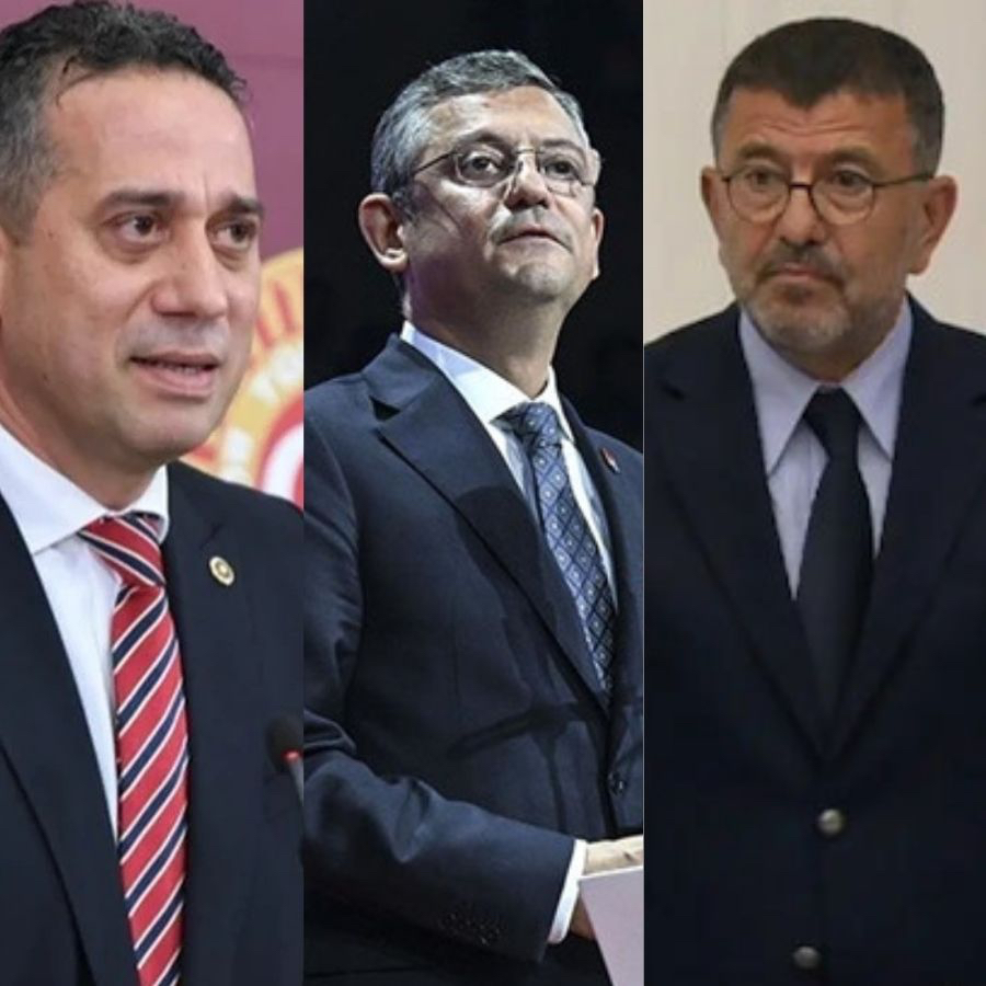 Özgür Özel, Veli Ağbaba, Ali Mahir Başarır'ın Hazım Giray'ın yatındaki eğlence anları