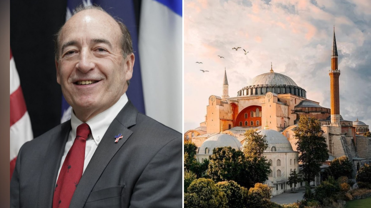 ABD'de seçim malzemesi Ayasofya... Senato adayından skandal şantaj! "Ya kilise olur ya ticaret biter"