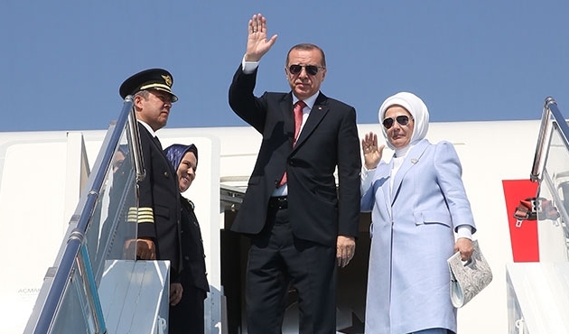 Cumhurbaşkanı Erdoğan Kuveyt'te...