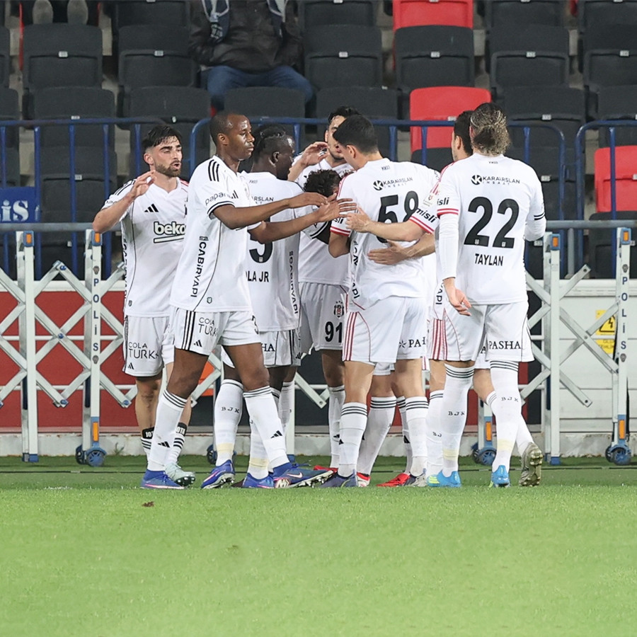 Beşiktaş, Gaziantep'ten 3 puanla dönüyor