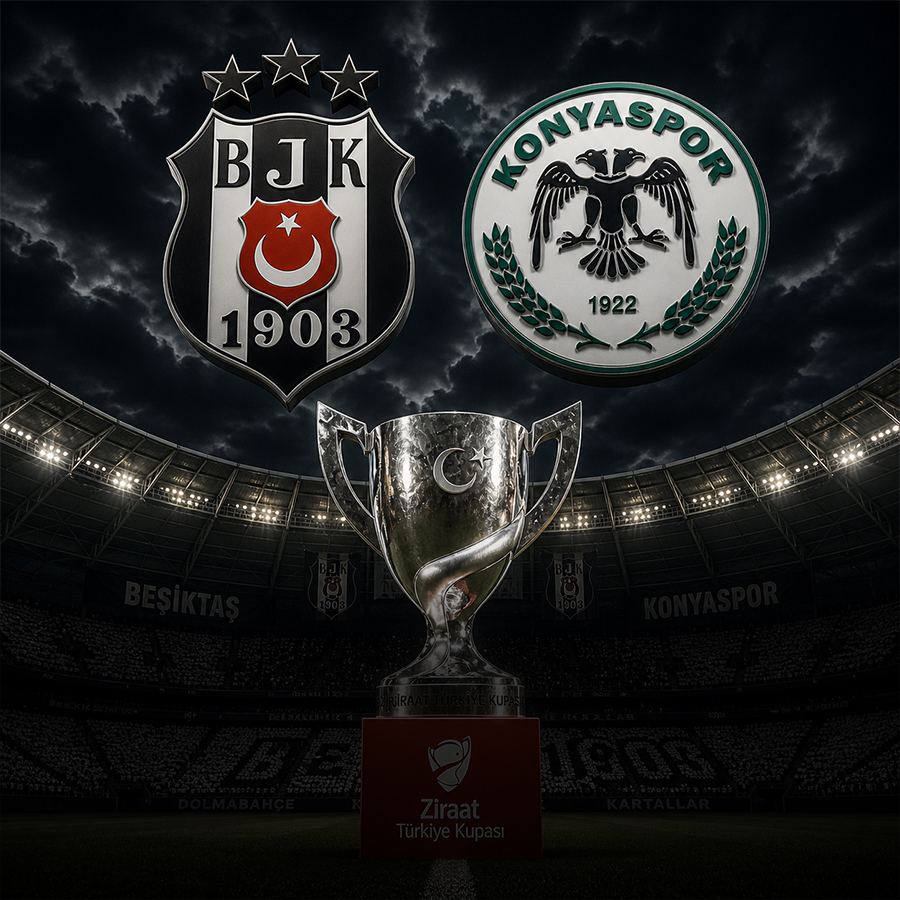 Türkiye Kupası'nda yarı final heyecanı: Beşiktaş-Konyaspor maçının ilk 11'leri