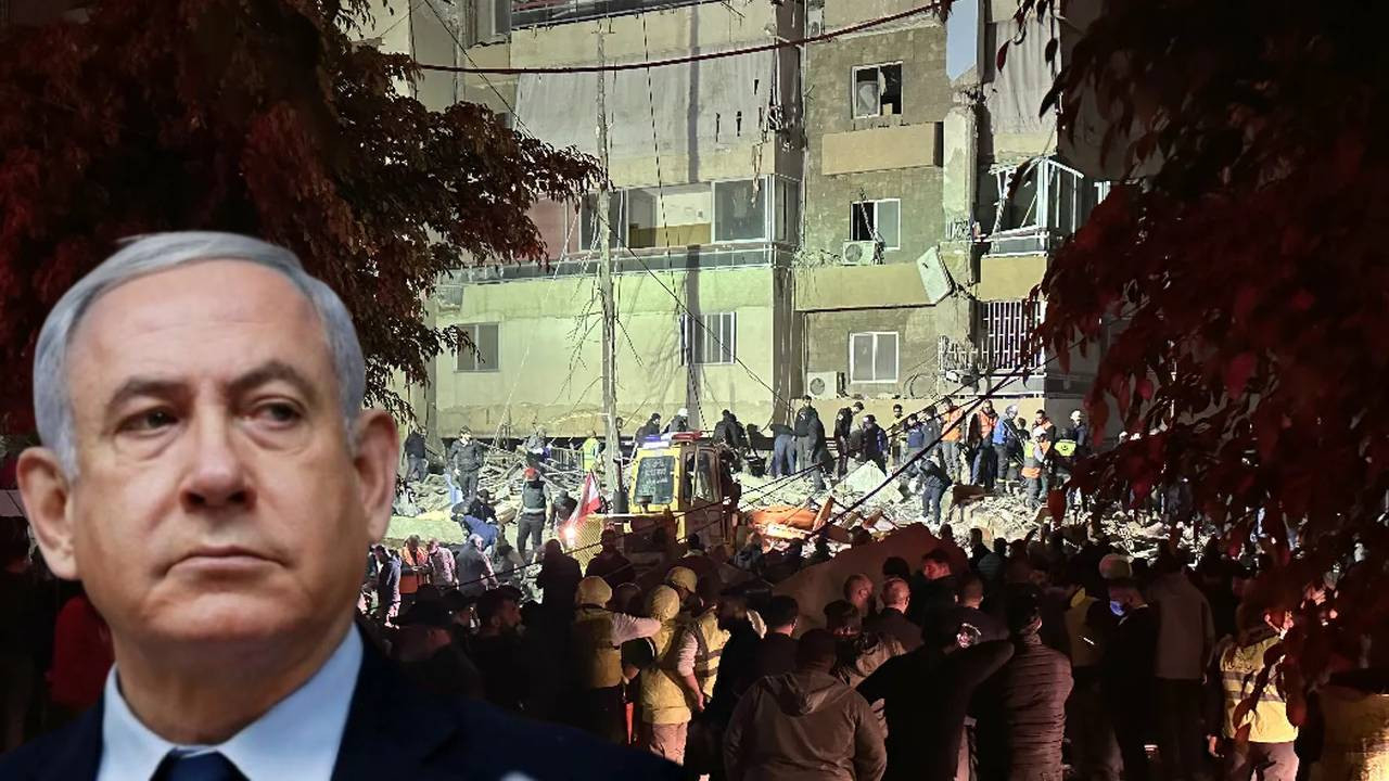 İsrail'den Beyrut'a füze saldırısı! Üst düzey Hizbullah komutanı hedefte