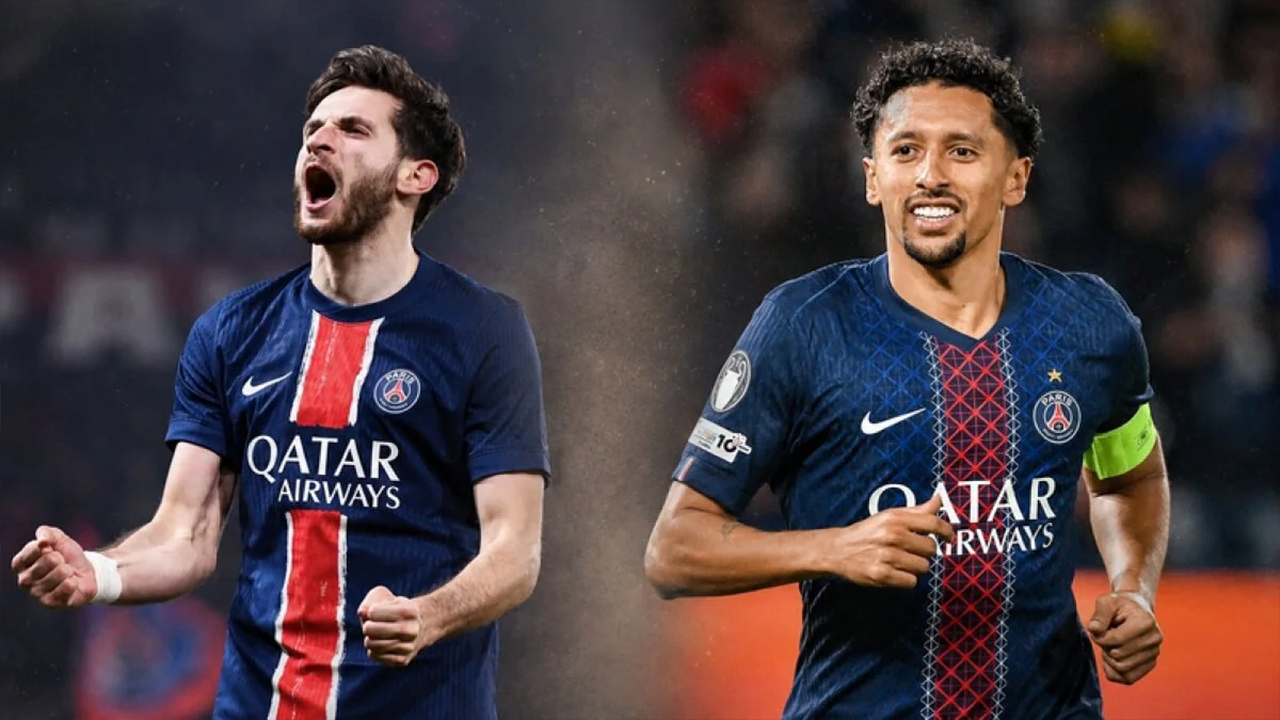 Marquinhos ve Kvaratskhelia Şampiyonlar Ligi'nde tarihe geçti