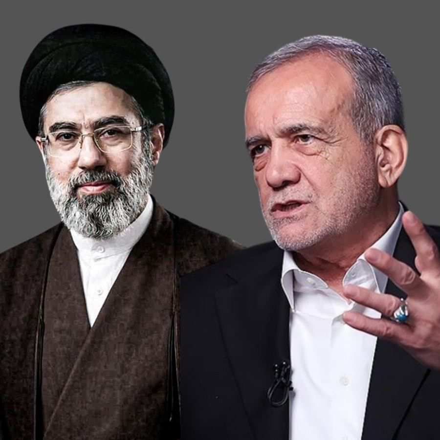 Komada olduğu söyleniyordu! Pezeşkiyan Mücteba Hamaney ile bir araya geldi