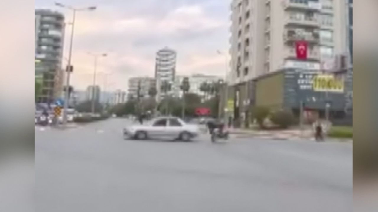 Mersin'deki feci kaza kamerada
