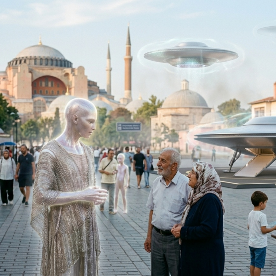 FBI dosyaları, başka boyutlardan gelen varlıkların dünyayı ziyaret ettiklerini ortaya koyuyor!