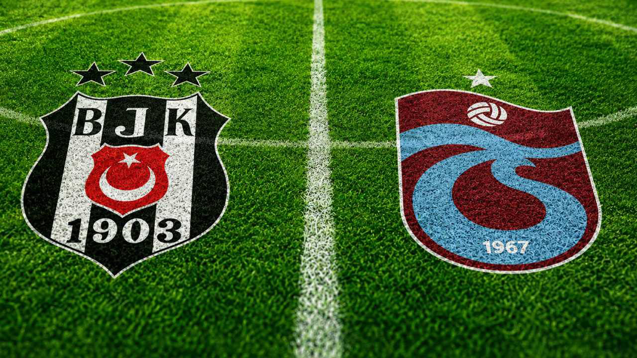 Beşiktaş ile Trabzonspor karşı karşıya! İşte muhtemel 11'ler